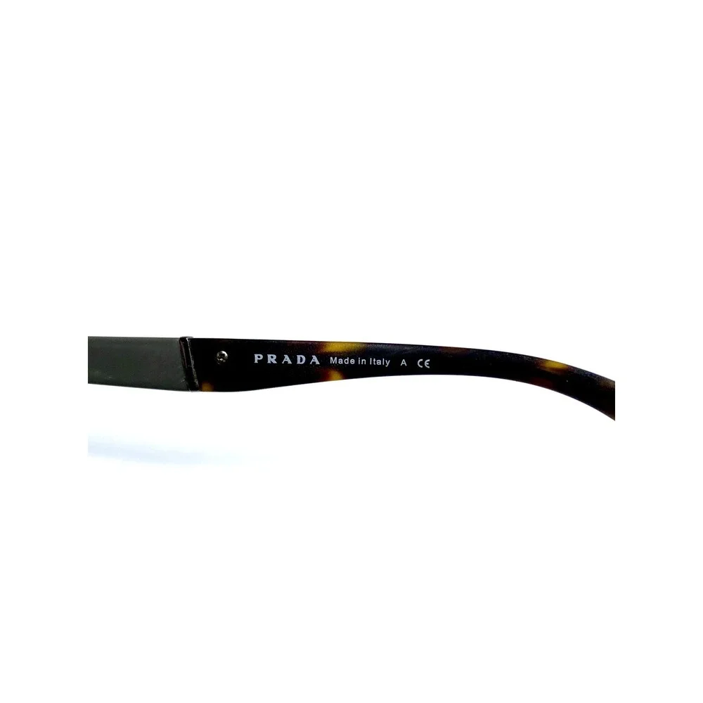 Prada Matte Silver Square Club Master Glasses Italy VPR50P LAI 101 53 19 145